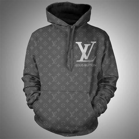 off white louis vuitton hoodie|Louis Vuitton grey hoodie.